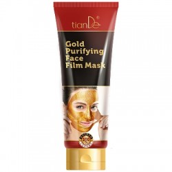 Valanti auksinė kaukė - plėvelė veidui 130 ml.